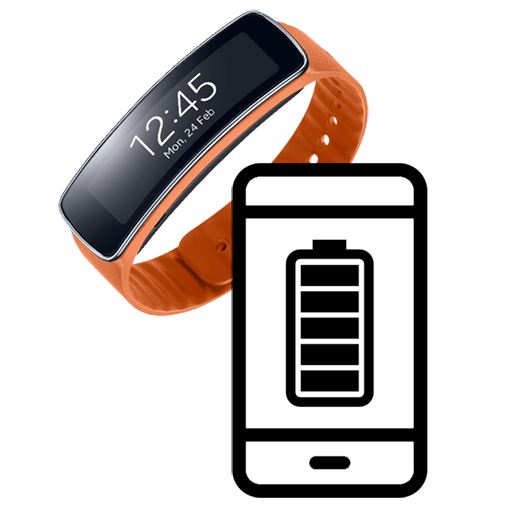 Gear Fit Battery Connect icon