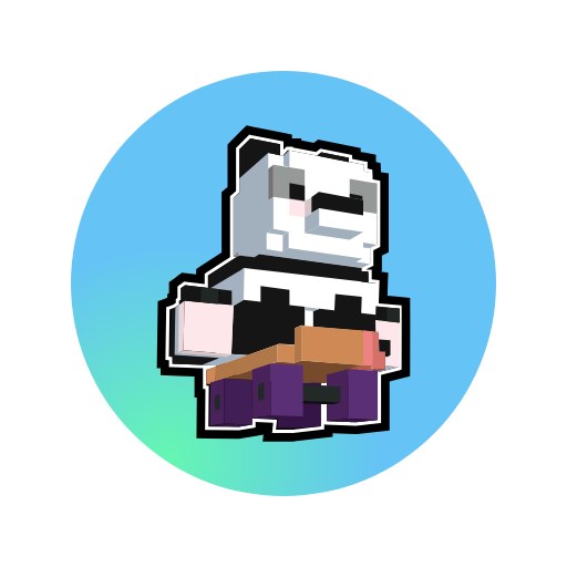 Pixel 3D Panda Runner - Factory Escape icon