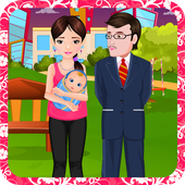 My best girlfriend gives birth icon