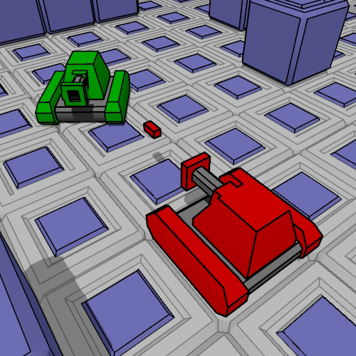 Two tanks for 2 players icon