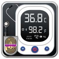 Body Temperature Diary : Thermometer Fever Guide