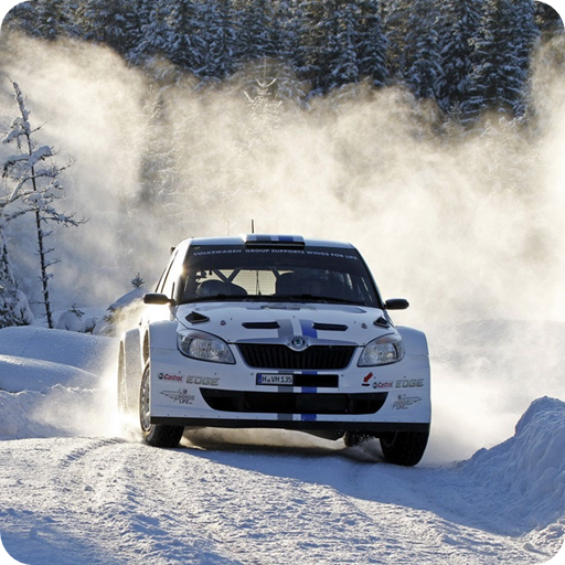 Snow Rally Cars Wallpaper icon