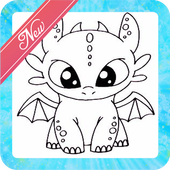 How to Draw How to Train Your Dragon Easily icon