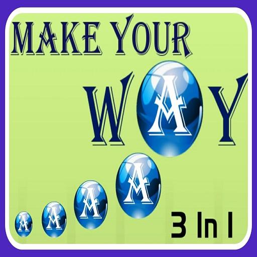 Make Your Way : 3 In 1 icon