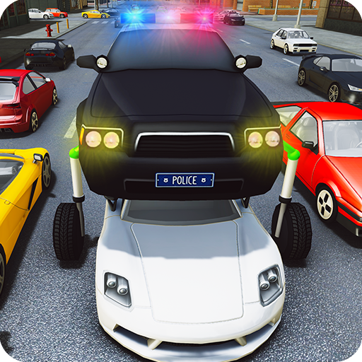 Elevated Car Racing Speed Driving Parking Game icon