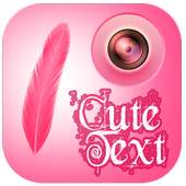 Cute Text On Photo on 9Apps