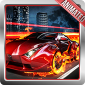 Fire Car Live Wallpaper icon