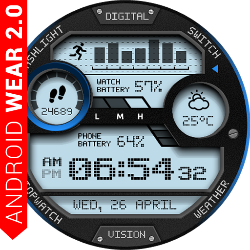 Digital Vision Watch Face icon