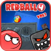 Red Jump Ball 4 Vol 3: Red ball Adventure icon