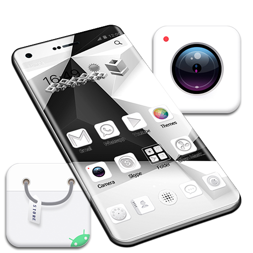 Black&amp;White - oppo theme icon