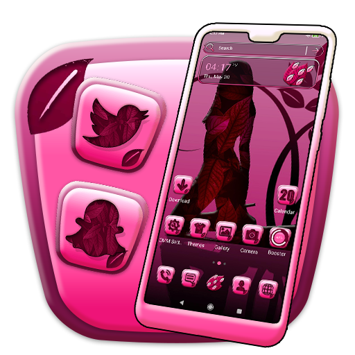 Girly Shadow Launcher Theme icon