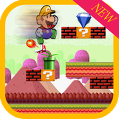 Super adventure bros  run jump icon