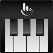 Black&amp;White Piano Theme icon