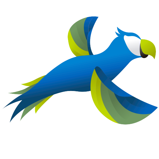 smart parrot icon