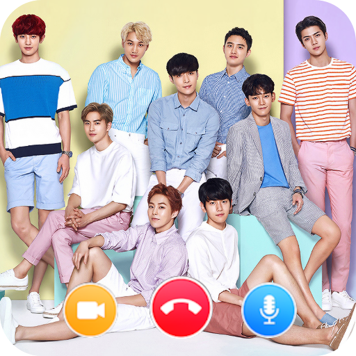 EXO Video Call and Live Chat ☎️ E.X.O Messenger ☎️ icon