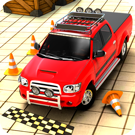 Автомобильная парковка симулятор вождения 3D иконка