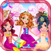 Candy Princess Beauty Makeover icon