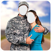 Army Couple Photo Editor icon