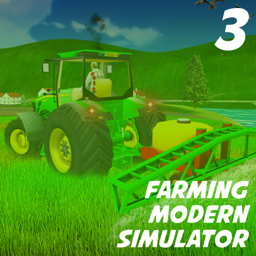 Farming Modern Simulator 3 🚜 - Real Farm Game icon