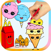 How To Draw  Foods icon