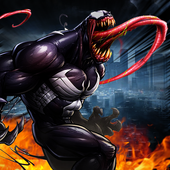 Real Spider Venom Fighting - Superhero Games icon