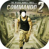 Comando 2 Photo Frames (Vidyut Jamwal) icon