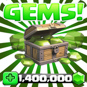 Gems for Clash Royale 💎 prank icon