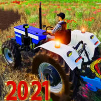 Tractor Farmland and Pull tractor Simulator