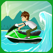 Ninja Ben Jetski 10 Racing Game icon