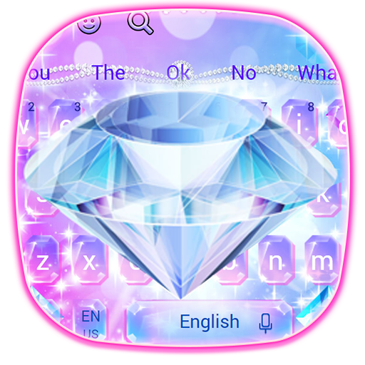 사랑 스파클 다이아몬드 키보드 icon