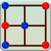 Three Men's Morris - 3 Stone Game icon