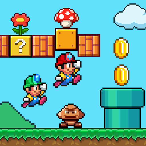 Super Bros World 1985: Running icon