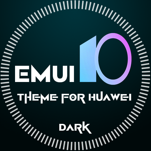Dark Emui 10 Theme for Huawei icon