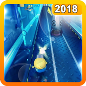 Subway Banana Minion rush adventure : legends 3D icon