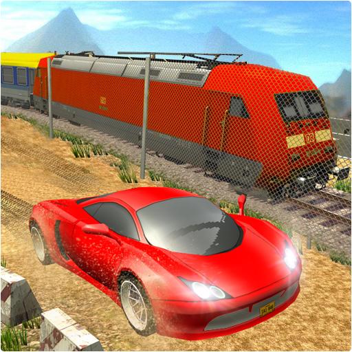 Car vs Train: High Speed Racing Game icon