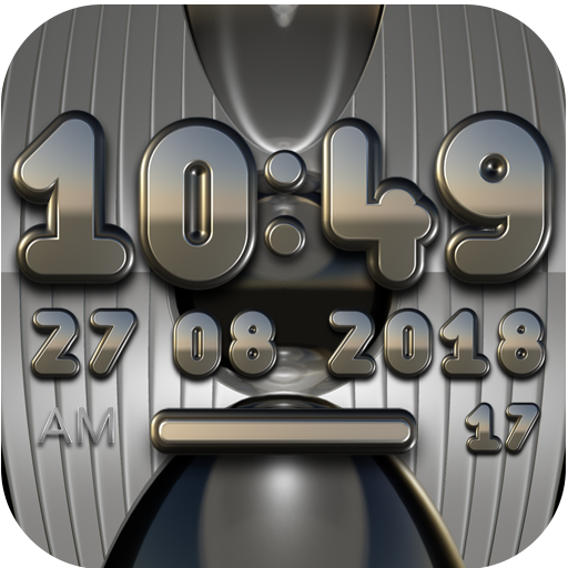 STORM Digital Clock Widget icon