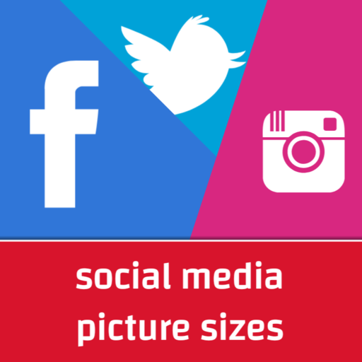 Social Media Image Sizes أيقونة