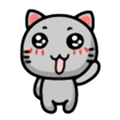 Cuty Gray Cat icon