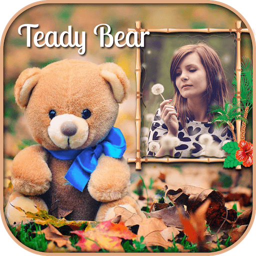 HD Teddy Bear GIF Photo Frame Editor 2021 icon