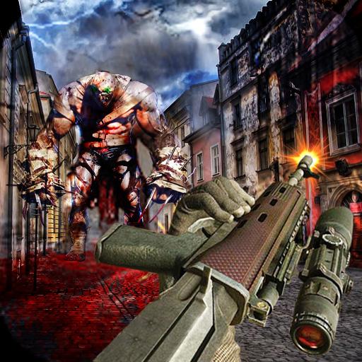 Gray Zombie Shooting icon