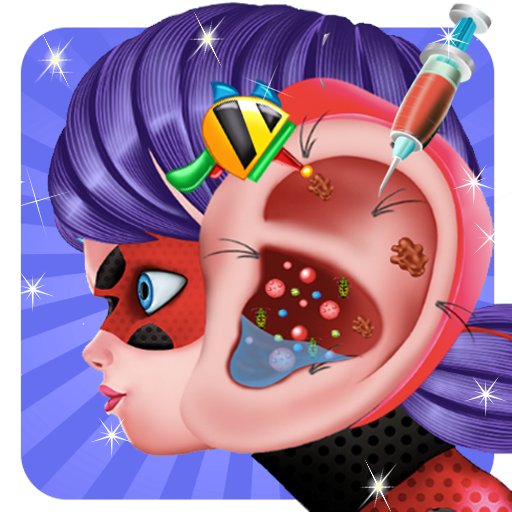 Ladybug Ear Surgery Games icon