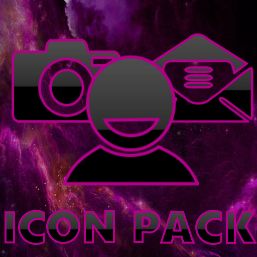 ICON PACK DARK SPACE PINK icon