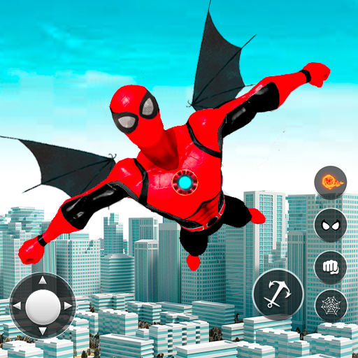 Ninja Spider Rope Hero Fight icon