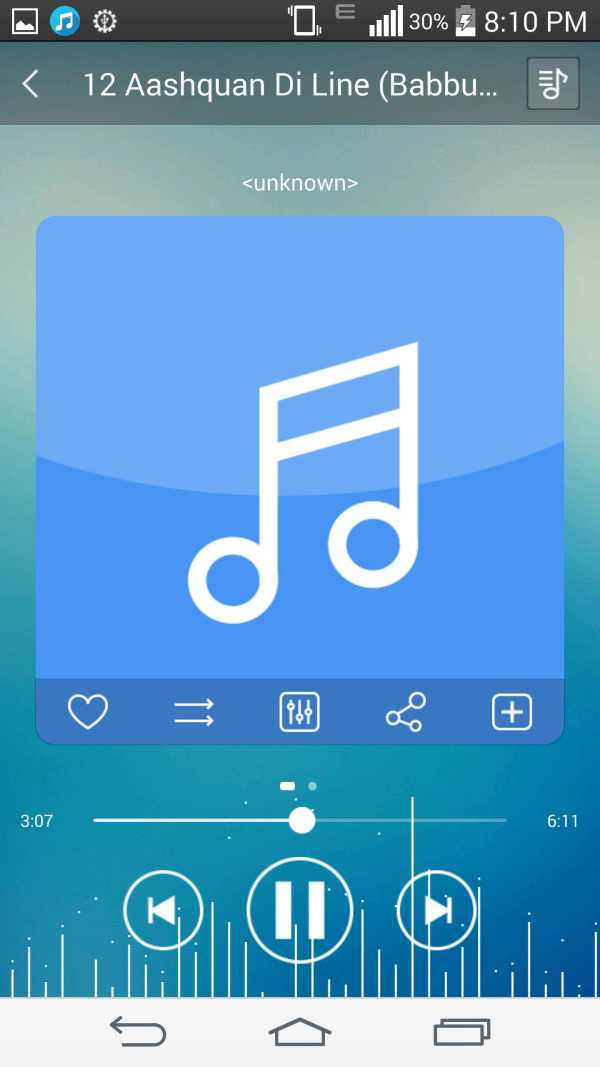 MX Music Player screenshot 3