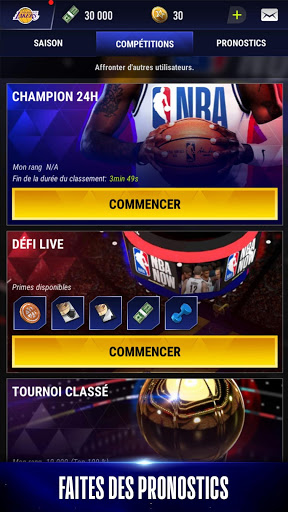 NBA NOW, jeu mobile de basket screenshot 5
