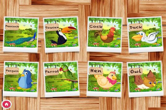 Pre School Games Birds Name screenshot 2