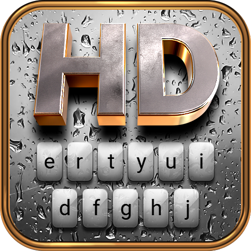 Rain HD Animated Keyboard   Live Wallpaper иконка