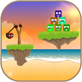 Angry Chicken : Knowk Down icon