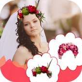 Wedding Flower Crown Photo on 9Apps