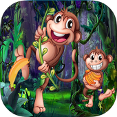 Jungle Monkey Run 3 -  Banana Jungle icon